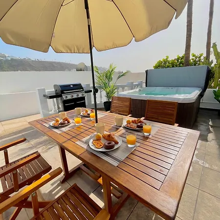 Paradise Duplex Calm & Jacuzzi Puerto Rico بيت للعطل Mogán