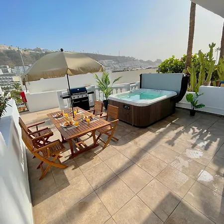펜션 Paradise Duplex Calm & Jacuzzi Puerto Rico Mogán